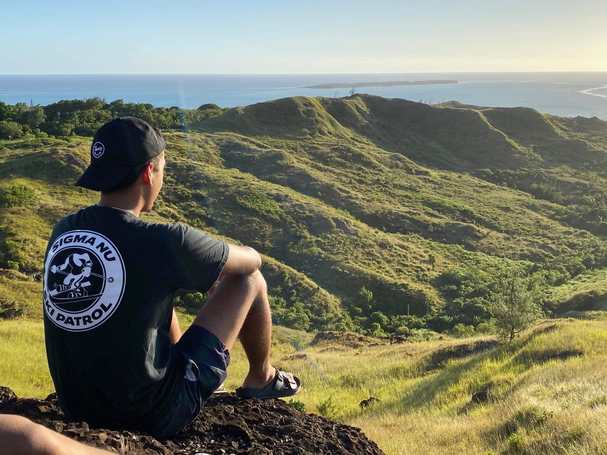 Robby Manalo outdoors